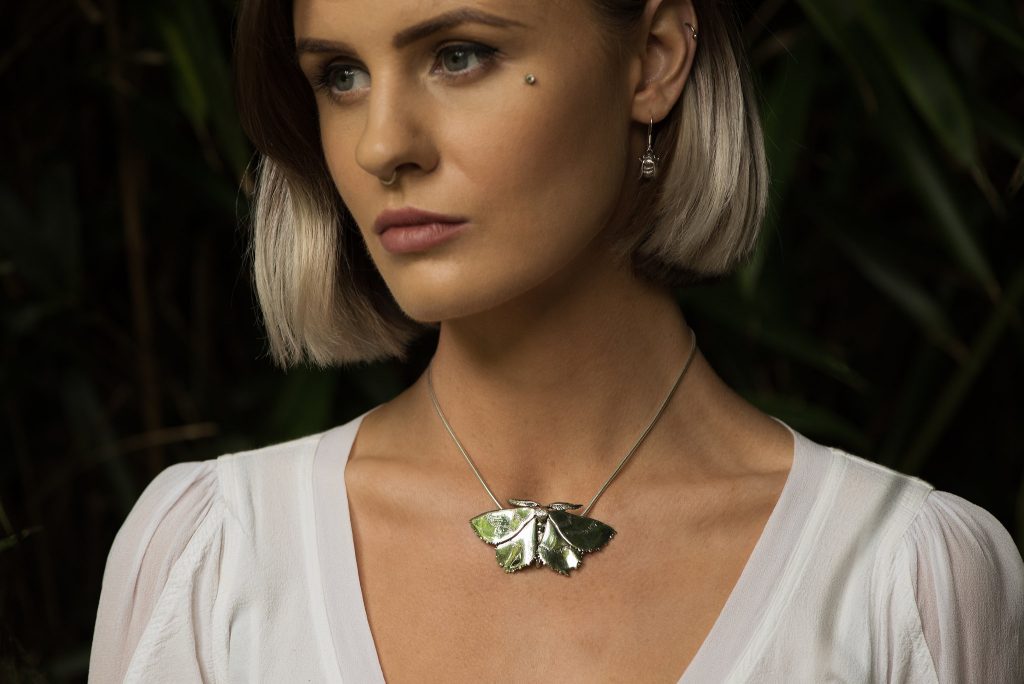 Emerald Moth - Emma Keating Jewellery CW2