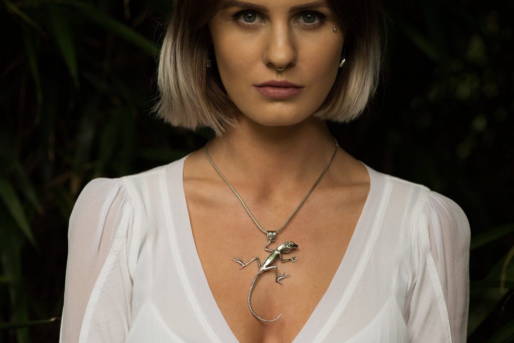Lizard Pendant - Emma Keating Jewellery CW2