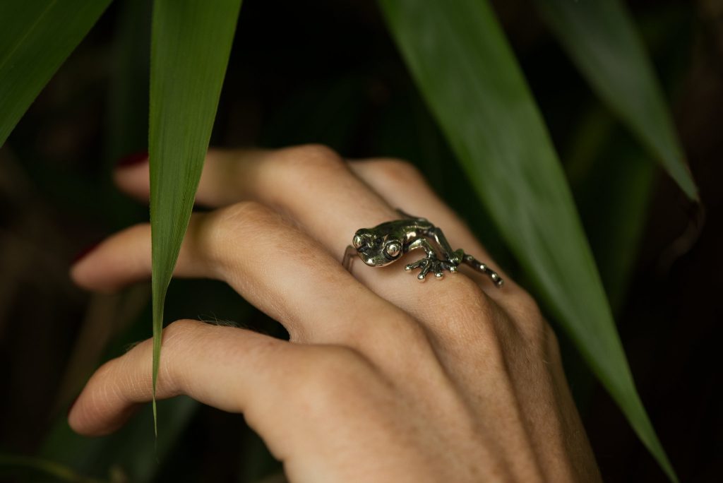 Tree Frog Ring - Emma Keating Jewellery CW2